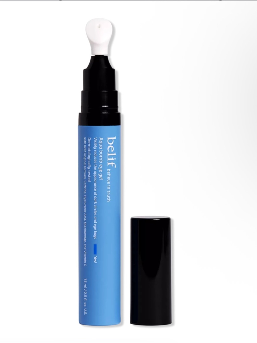 Belif Aqua Bomb Depuffing Eye Gel with Caffeine + Hyaluronic Acid